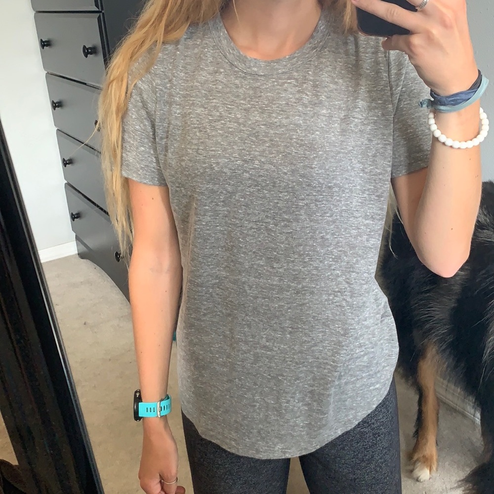 NWT Anthropologie Grey T-Shirt